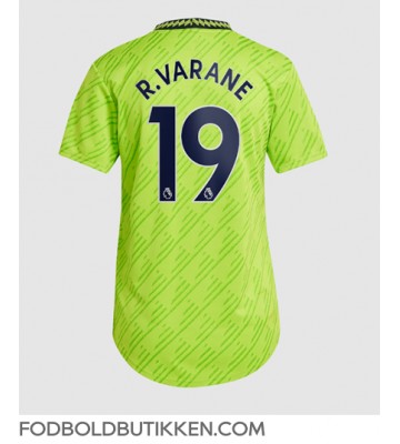 Manchester United Raphael Varane #19 Tredjetrøje Dame 2022-23 Kortærmet